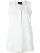 Anthony Vaccarello Stripe Tank Top