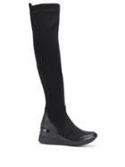 Michael Michael Kors Thigh High Sock Boots - Black