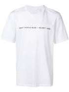 Helmut Lang Smart People Wear T-shirt - White