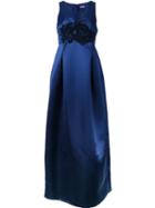P.a.r.o.s.h. 'panna' Dress, Women's, Size: Small, Blue, Polyester