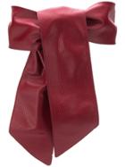 Orciani Waist-tied Belt - Red