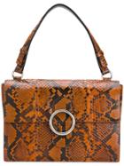 Orciani Structured Tote Bag - Yellow & Orange