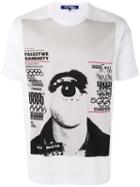 Junya Watanabe Comme Des Garçons Man - Printed T-shirt - Men - Cotton - M, White, Cotton