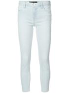 J Brand - Skinny Cropped Jeans - Women - Cotton/lyocell - 25, Blue, Cotton/lyocell