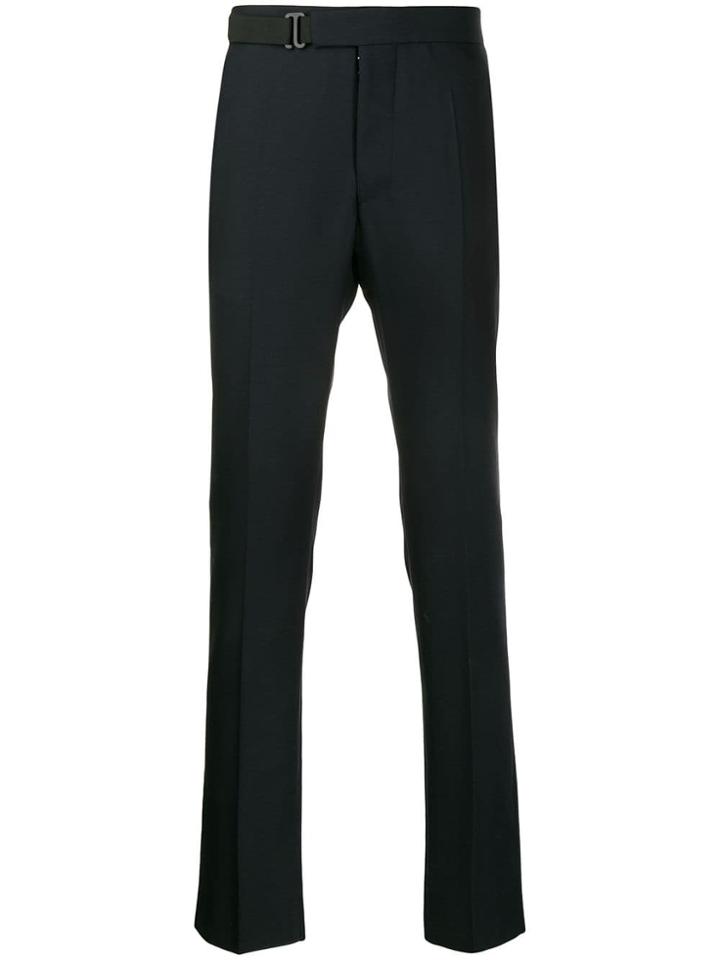 Maison Margiela Elasticated Straight-leg Trousers - Blue