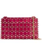 Red Valentino Red(v) Puzzle Clutch