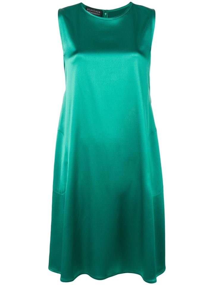 Gianluca Capannolo Belted Shift Dress - Green