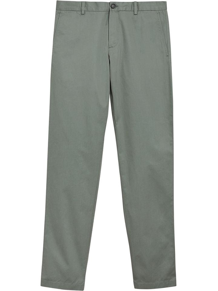 Burberry Slim Fit Cotton Chinos - Grey