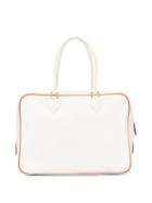 Hermès Pre-owned Plume Herrand 28 Tote - White, Orange