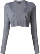 Derek Lam Bolero Cardigan, Women's, Size: Medium, Grey, Silk/cashmere