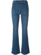 Frame Denim Bootcut Jeans, Women's, Size: 26, Blue, Cotton/polyester/spandex/elastane