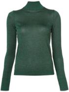 Delpozo Lurex Sweatshirt - Green