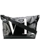 Valentino Large Vltn Messenger Bag - Black