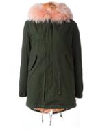 Mr & Mrs Italy Raccoon And Coyote Fur Parka