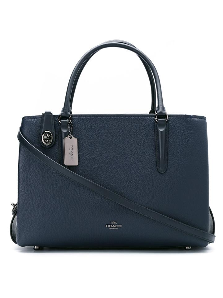 Coach Brooklyn 34 Shoulder Bag - Blue