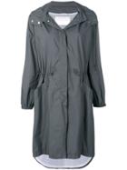 Fabiana Filippi Hooded Raincoat - Grey