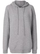 Markus Lupfer Drawstring Long-sleeve Hoodie - Grey