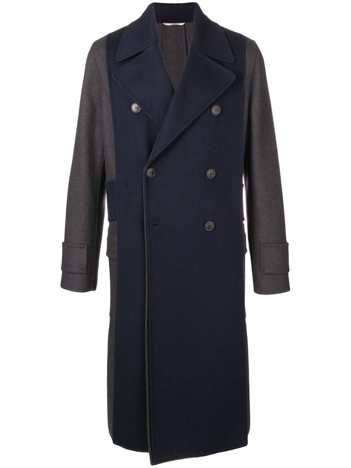 Valentino Double-breasted Coat - Grey