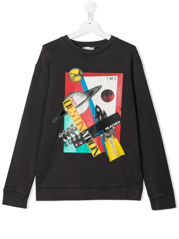 Stella Mccartney Kids Teen Have Reached Your Destination Sweatshirt -