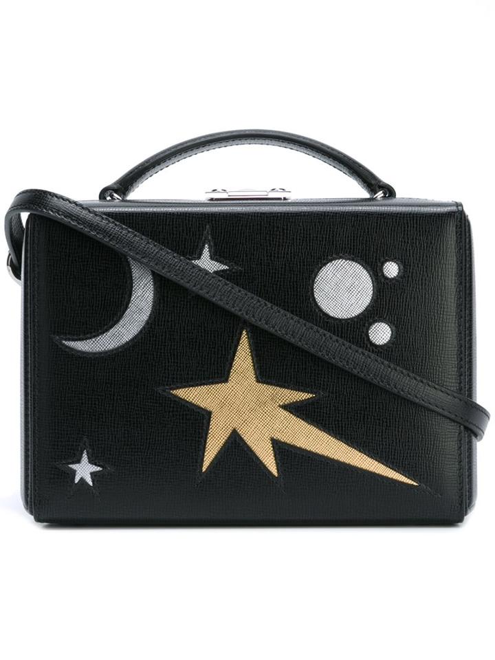 Mark Cross Cut-out Detail Crossbody Bag, Women's, Black