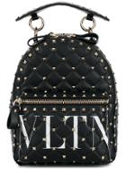 Valentino Spike. It Small Backpack - Black