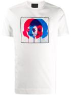 Limitato X Pure Evil Double Exposed T-shirt - White