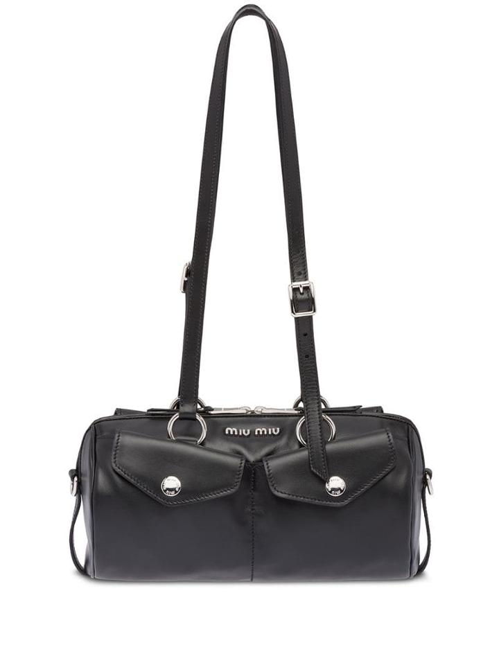 Miu Miu Top Handle Shoulder Bag - Black