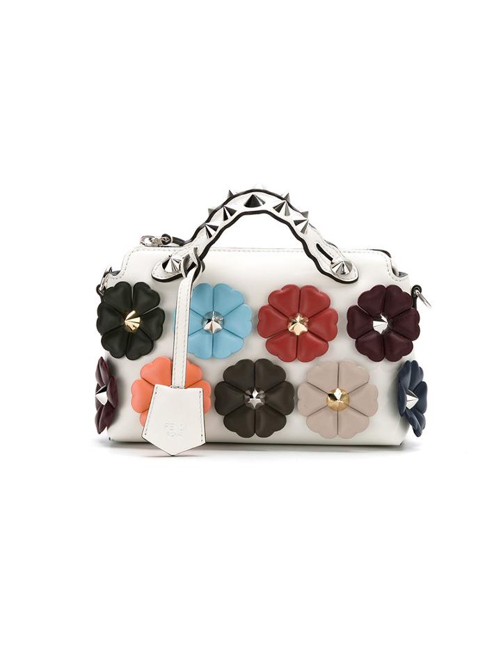 Fendi - Mini By The Way Tote - Women - Calf Leather - One Size, White, Calf Leather
