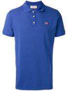 Maison Kitsuné Slim-fit Polo Shirt - Blue