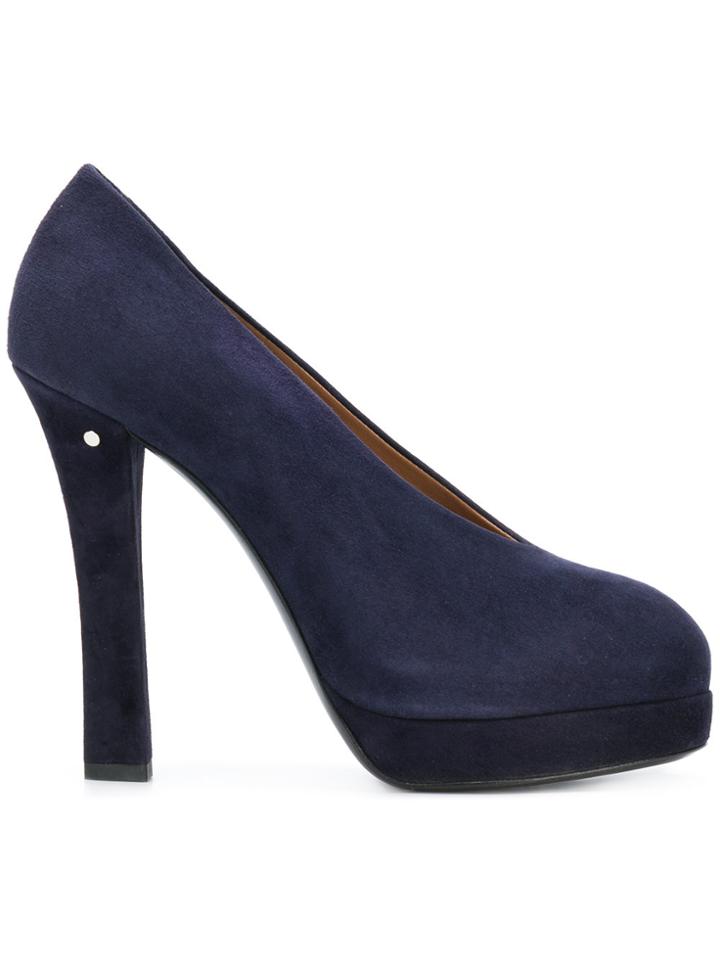 Laurence Dacade Round Toe Pumps - Blue