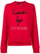 Love Moschino Love Sweatshirt - Red
