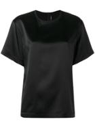 Joseph Satin T-shirt - Black
