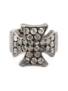 Loree Rodkin Maltese Diamond Cross Ear Cuff