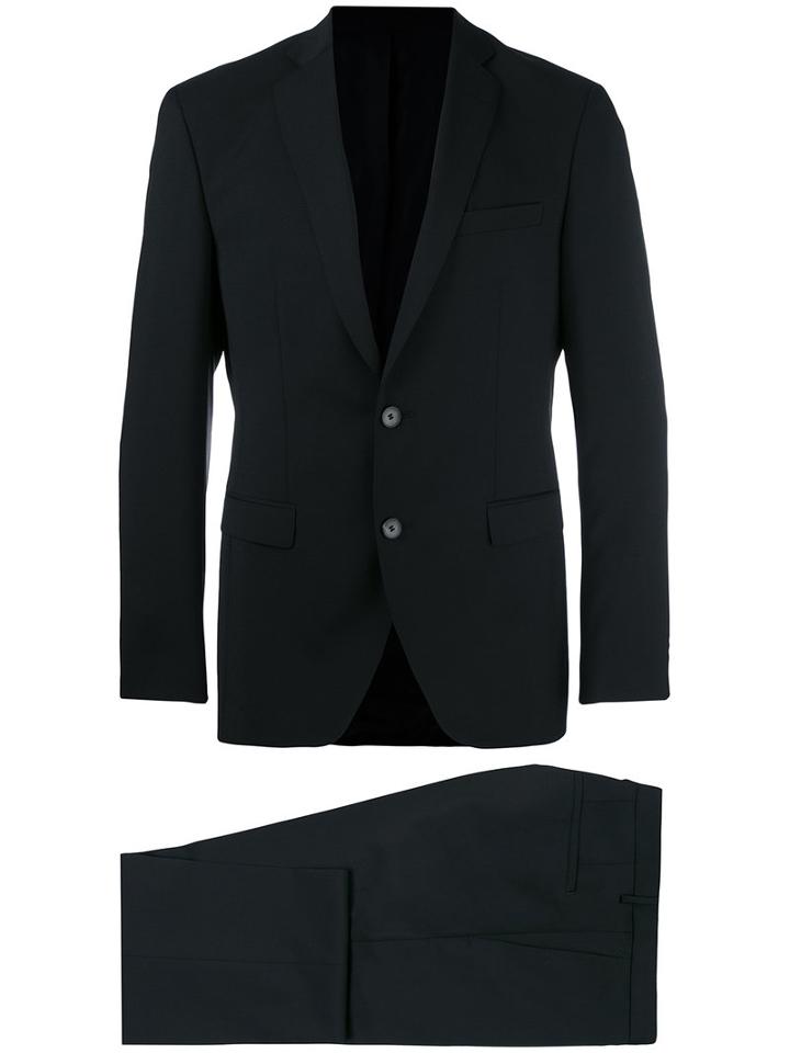Boss Hugo Boss Formal Suit, Men's, Size: 52, Black, Virgin Wool/mohair/cupro