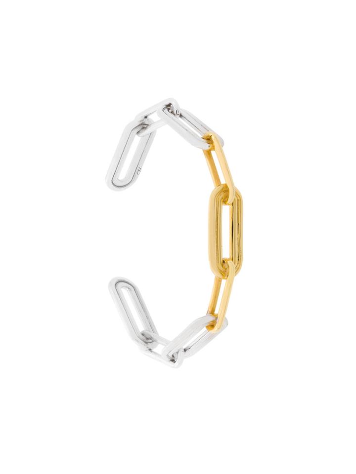 Charlotte Valkeniers Wave Wrist Cuff - Metallic