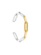 Charlotte Valkeniers Wave Wrist Cuff - Metallic