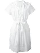 Paul Smith Red Ear Belted Broderie Anglaise Dress