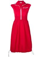 Palm Angels Casual Sporty Dress - Red