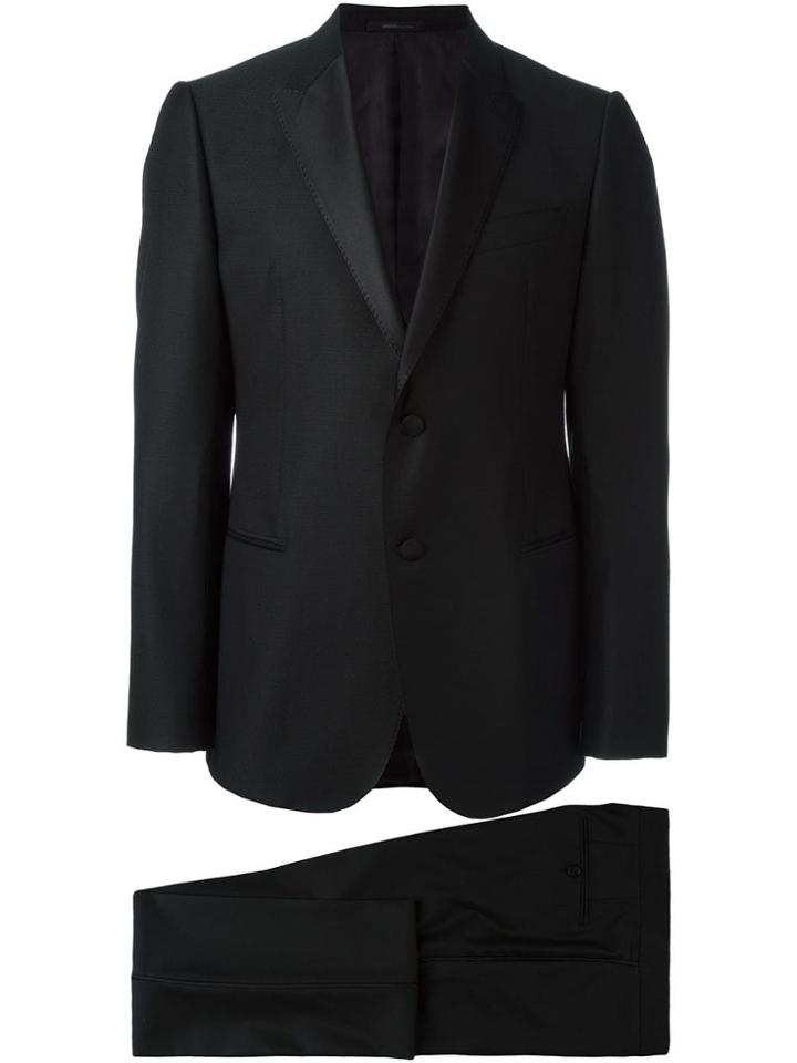 Armani Collezioni Two Piece Dinner Suit - Black