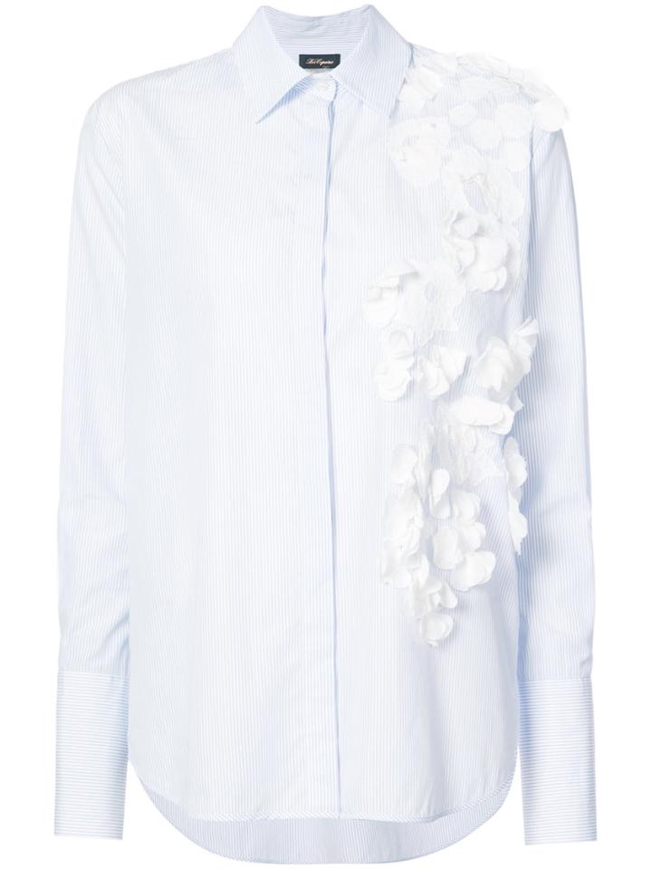 Les Copains Appliqué Shirt - Blue