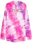 Ashish X Browns Tie-dye Respect Hoodie - Pink