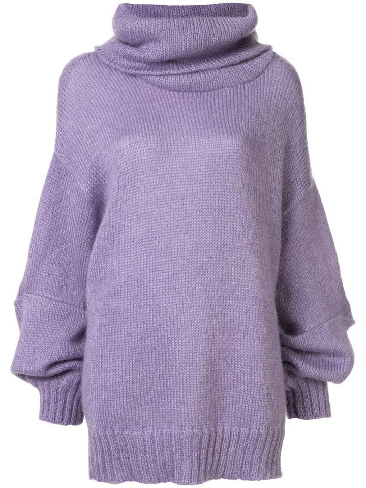 Undercover Oversized Roll-neck Jumper - Purple