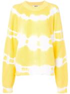 Msgm Tie-dye Sweater - Yellow