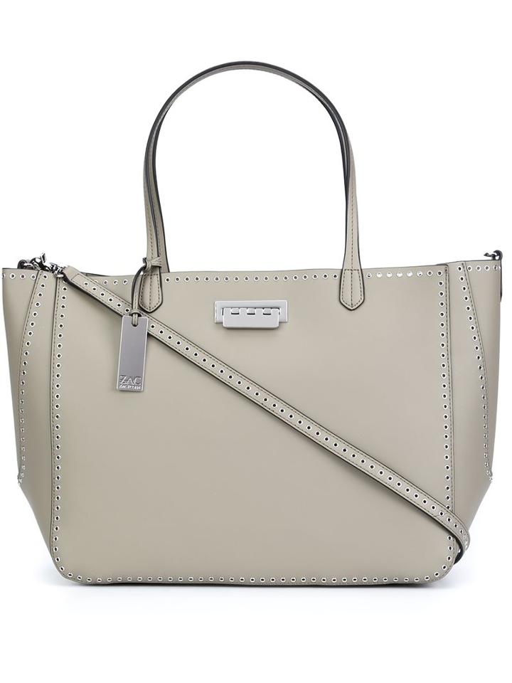 Zac Zac Posen 'eartha Signature Shopper' Tote, Women's, Grey