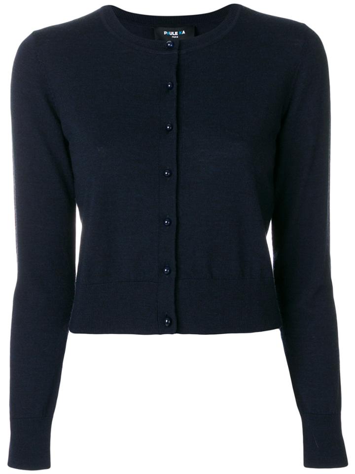 Paule Ka Cropped Cardigan - Blue