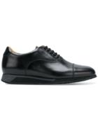 Santoni Classic Lace-up Derbies - Black