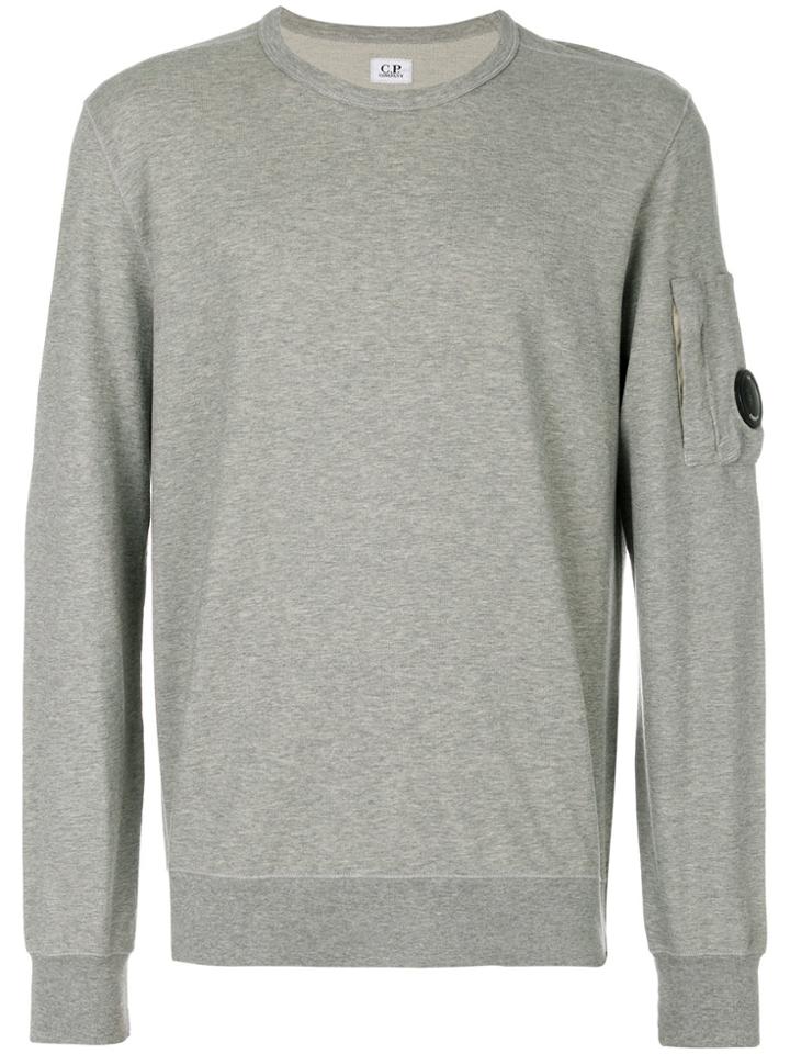 Cp Company Classic Knitted Sweater - Grey