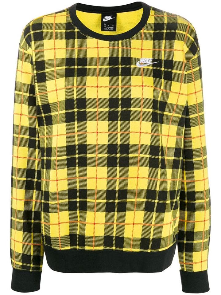 Nike Check Jumper - Yellow