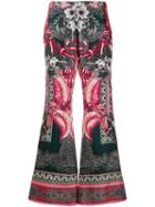 F.r.s For Restless Sleepers Flared Printed Trousers - Pink