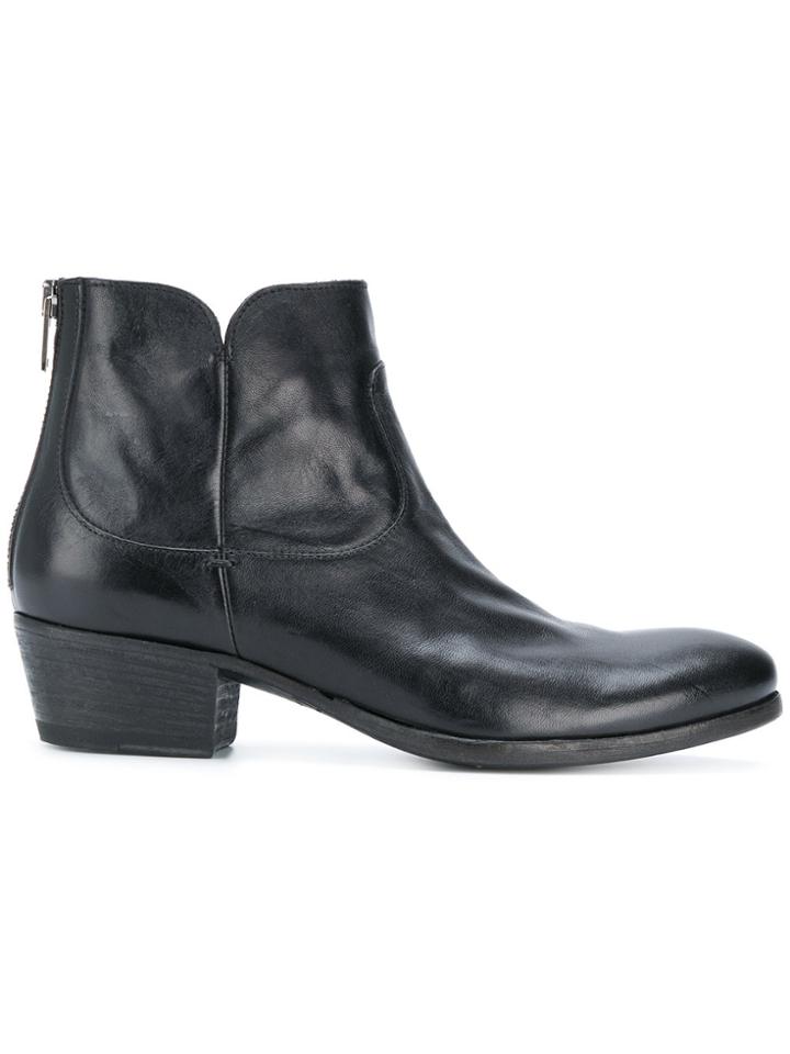 Pantanetti Ankle Boots - Black